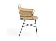 THEOPHANE by AMPM - Sedia in vimini con braccioli - 3