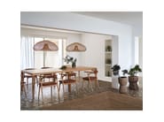 TITOU by AMPM - Lampada a sospensione in vimini - 4