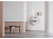 ARCO S by Ex.t - Specchio rotondo con mensola da parete - 4