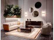 AUDREY M by Capital Collection - Poltrona in tessuto con braccioli - 2