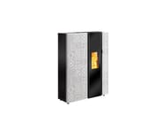 AZULEIA by CAMINETTI MONTEGRAPPA - Stufa a pellet in maiolica - 3