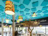 FOAM BASIC REGULAR by ECOcero - Pannelli per controsoffitto acustico in schiuma