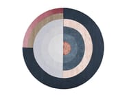 BLISS ROUND BLUE by cc-tapis - Tappeto rotondo fatto a mano