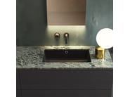 BLOCK H.48 by Moab - Mobile lavabo doppio in legno con cassetti - 3
