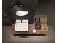 BLUES 4.01 by BMT - Mobile lavabo singolo con specchio - 2