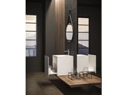 BLUES 4.01 by BMT - Mobile lavabo singolo con specchio - 4