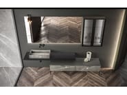 BLUES 4.02 by BMT - Mobile lavabo sospeso con specchio - 2