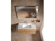 MARS 01 by BMT - Mobile lavabo sospeso con specchio - 2