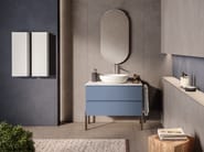 MARS 03 by BMT - Mobile lavabo sospeso con specchio