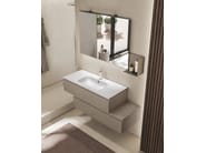 MARS 04 by BMT - Mobile lavabo sospeso con specchio - 2