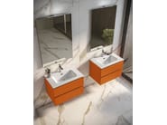 MARS 05 by BMT - Mobile lavabo sospeso con specchio - 2