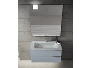 MERCURY 01 by BMT - Mobile lavabo da terra con specchio - 2