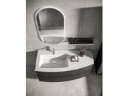 MOON 01 by BMT - Mobile lavabo sospeso con specchio - 2