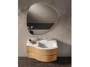 MOON 03 by BMT - Mobile lavabo sospeso con specchio - 2