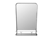 BOOGIE by Devon&Devon - Specchio con mensola in ottone per bagno