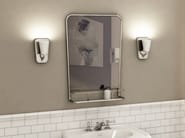 BOOGIE by Devon&Devon - Specchio con mensola in ottone per bagno - 3