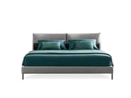 BOOK by Twils - Letto matrimoniale in tessuto con testiera imbottita - 5