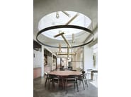 PRISMA DOUBLE by BROKIS - Lampada a sospensione a LED in vetro soffiato e metallo - 4