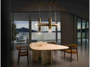 PRISMA DOUBLE by BROKIS - Lampada a sospensione a LED in vetro soffiato e metallo - 12