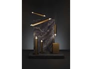 PRISMA DOUBLE by BROKIS - Lampada a sospensione a LED in vetro soffiato e metallo - 18