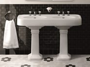 BROOKLYN by Devon&Devon - Lavabo doppio in ceramica