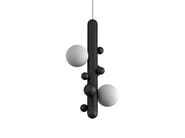 LUNAR P by Babich.studio - Lampada a sospensione a LED in acciaio e vetro