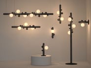 LUNAR P by Babich.studio - Lampada a sospensione a LED in acciaio e vetro - 4