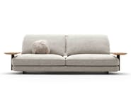 DAVID by BertO - Divano lineare in tessuto