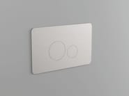 44036__ by Bongio - Placca di comando per wc in ottone cromato