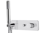 TEO by Bossini - Miscelatore per vasca in ottone cromato con doccetta