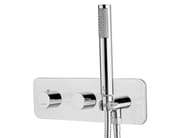 TEO by Bossini - Miscelatore per vasca termostatico in ottone cromato con doccetta