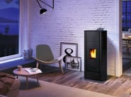 CECILE by PALAZZETTI - Stufa a pellet in acciaio classe A++ - 2
