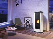 CECILE by PALAZZETTI - Stufa a pellet in acciaio classe A++