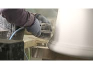 CELINE WHITE by Devon&Devon - Vasca da bagno centro stanza ovale in White Tec Plus - 4