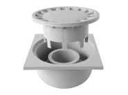 CHPP20G by First Corporation - Chiusino sifonato in PP con scarico verticale - 2