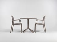 CLIP 80 by Nardi - Tavolo quadrato ad altezza regolabile in DurelTOP - 3