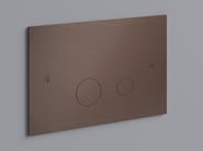 COBBER CBA320 by Hotbath - Placca di comando per wc in ottone