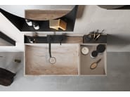 COMPACT LIVING - SET 5 by Rexa - Mobile lavabo sospeso - 5