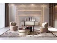 COOKIE by Capital Collection - Tavolino rotondo basso in tessuto - 2 COOKIE by Capital Collection - Tavolino rotondo basso in tessuto - 2