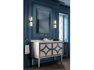 CORA 2A by Park Avenue - Mobile lavabo da terra singolo in legno con ante - 7