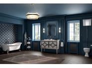 CORA 2A by Park Avenue - Mobile lavabo da terra singolo in legno con ante - 11