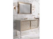 CORA 2A by Park Avenue - Mobile lavabo singolo in legno con cassetti - 8