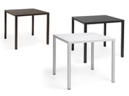 CUBE 80 by Nardi - Tavolo da giardino quadrato in polipropilene/alluminio - 2