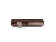 AURELIA by Capital Collection - Mobile TV basso in legno e vetro con cassetti - 10