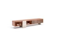 AURELIA by Capital Collection - Mobile TV basso in legno e vetro con cassetti - 22