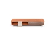 AURELIA by Capital Collection - Mobile TV basso in legno e vetro con cassetti - 15