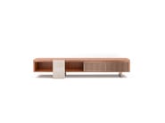 AURELIA by Capital Collection - Mobile TV basso in legno e vetro con cassetti - 17