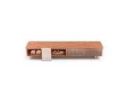 AURELIA by Capital Collection - Mobile TV basso in legno e vetro con cassetti - 18