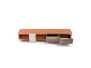 AURELIA by Capital Collection - Mobile TV basso in legno e vetro con cassetti - 20