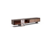 AURELIA by Capital Collection - Mobile TV basso in legno e vetro con cassetti - 3